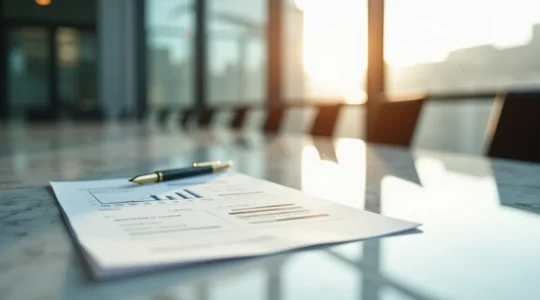 Image symbolique représentant la fiabilité des états financiers et la gouvernance d'entreprise