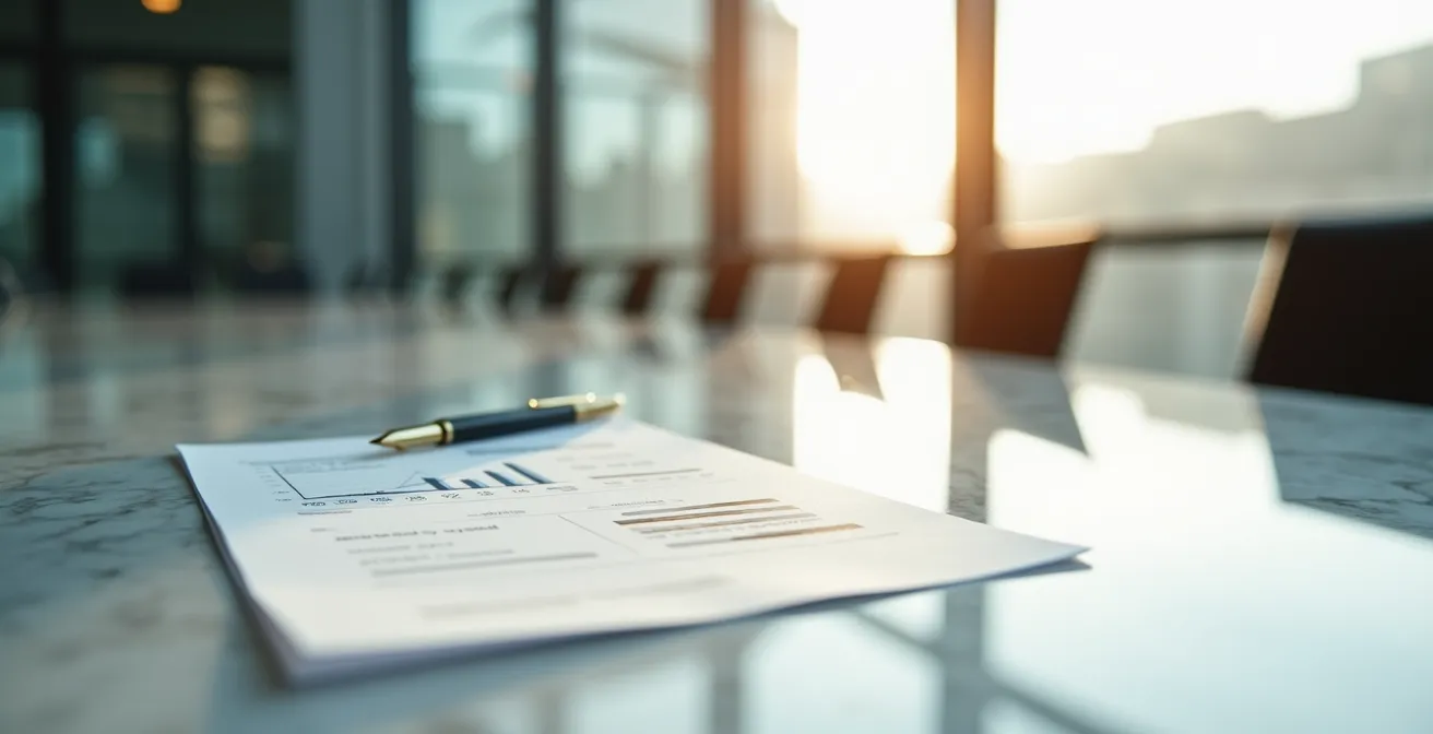 Image symbolique représentant la fiabilité des états financiers et la gouvernance d'entreprise
