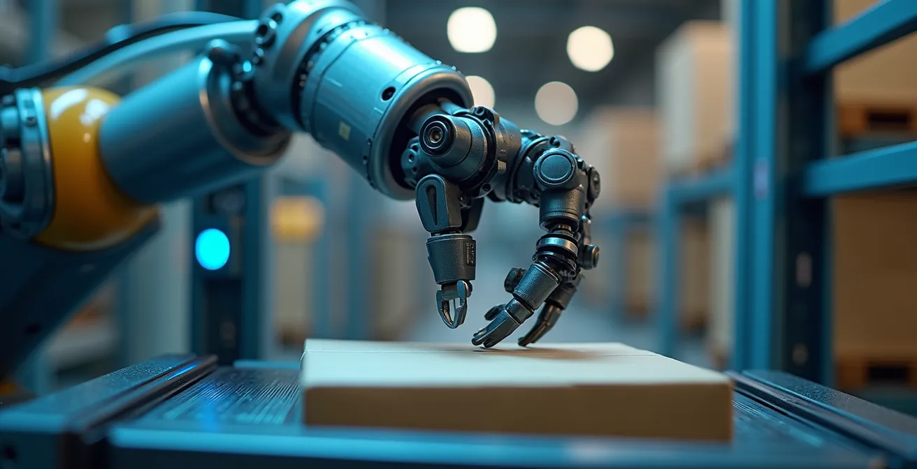 Robots autonomes et systèmes automatisés dans un entrepôt moderne