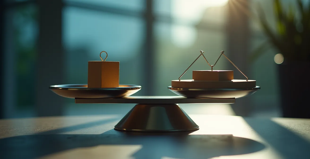 Représentation visuelle du calcul du coût moyen pondéré du capital