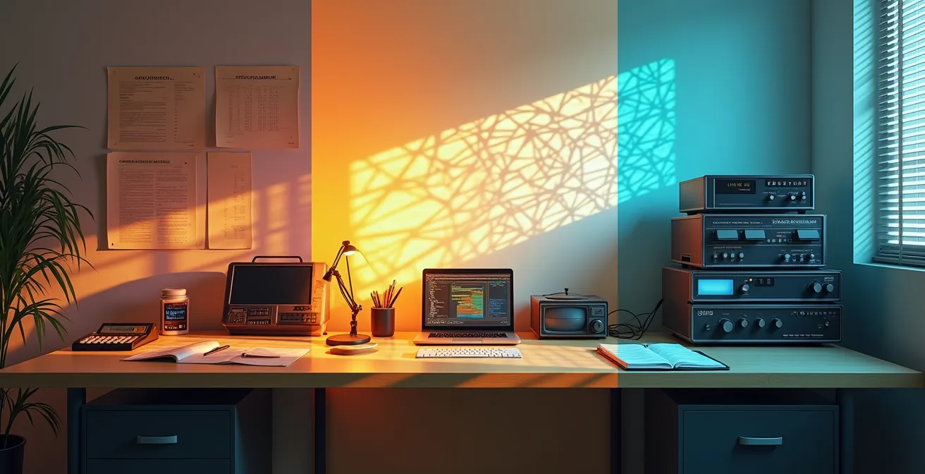 Trois environnements de travail distincts représentant les outils de backtesting