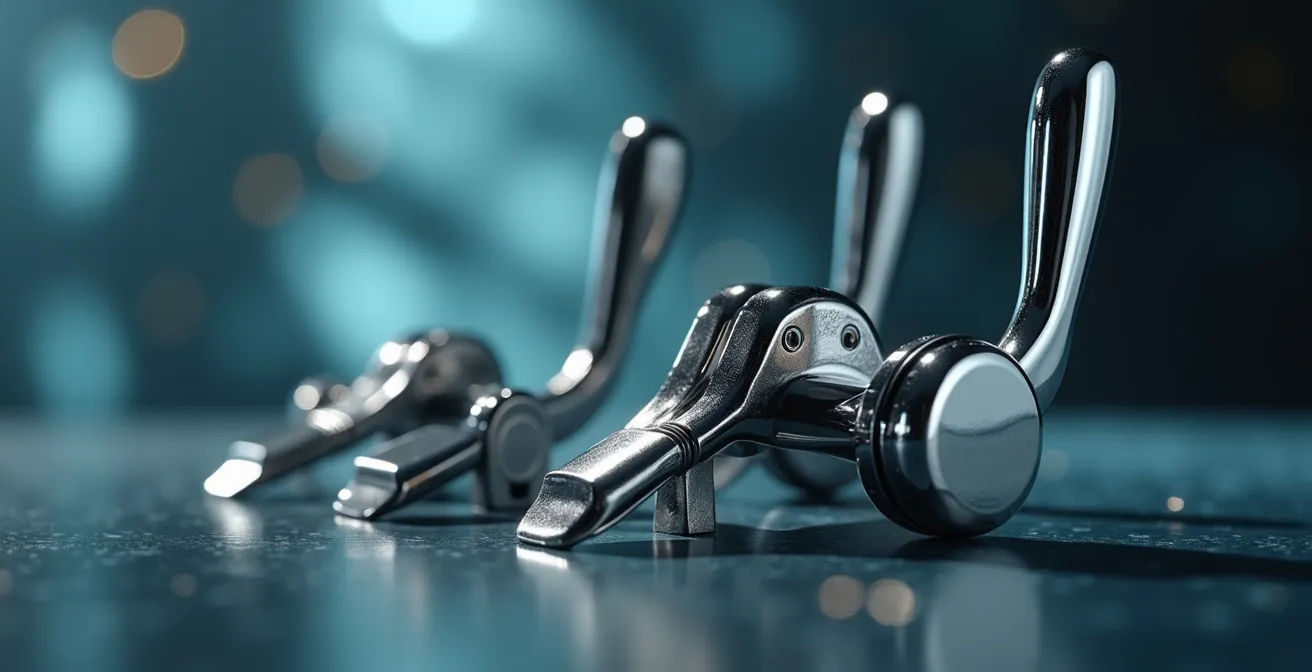 Représentation symbolique des leviers fiscaux avec éléments architecturaux français