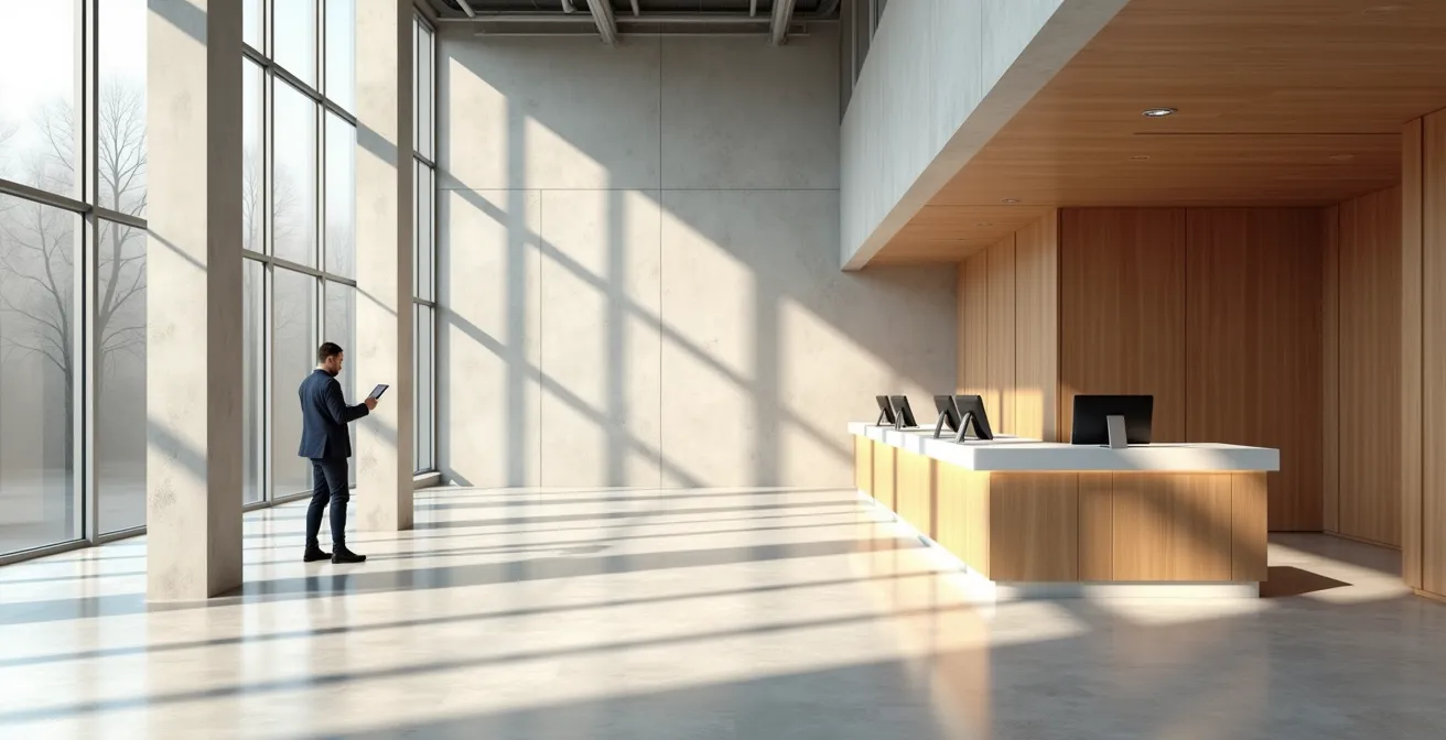 Interface bancaire moderne montrant un processus de validation instantané